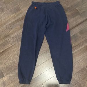 Aviator Nation Lighting Bolt Sweatpants